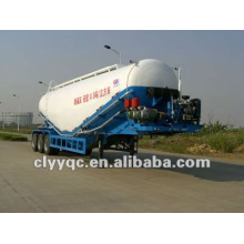 3 axle semi trailer bulk powder tanker truck